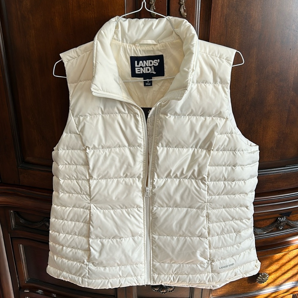 Lands End Puffer Vest